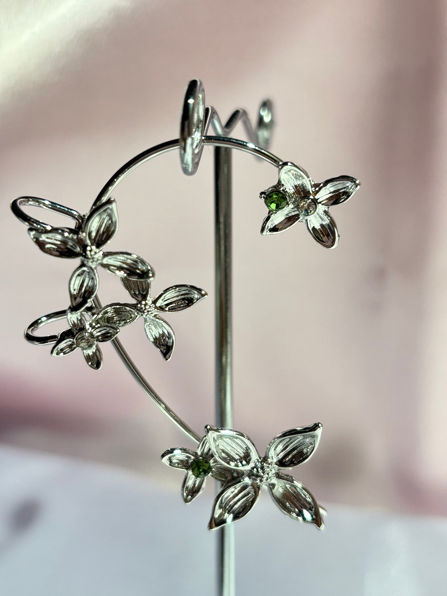 The Maya Blossom Non-Pierced Ear Crawler