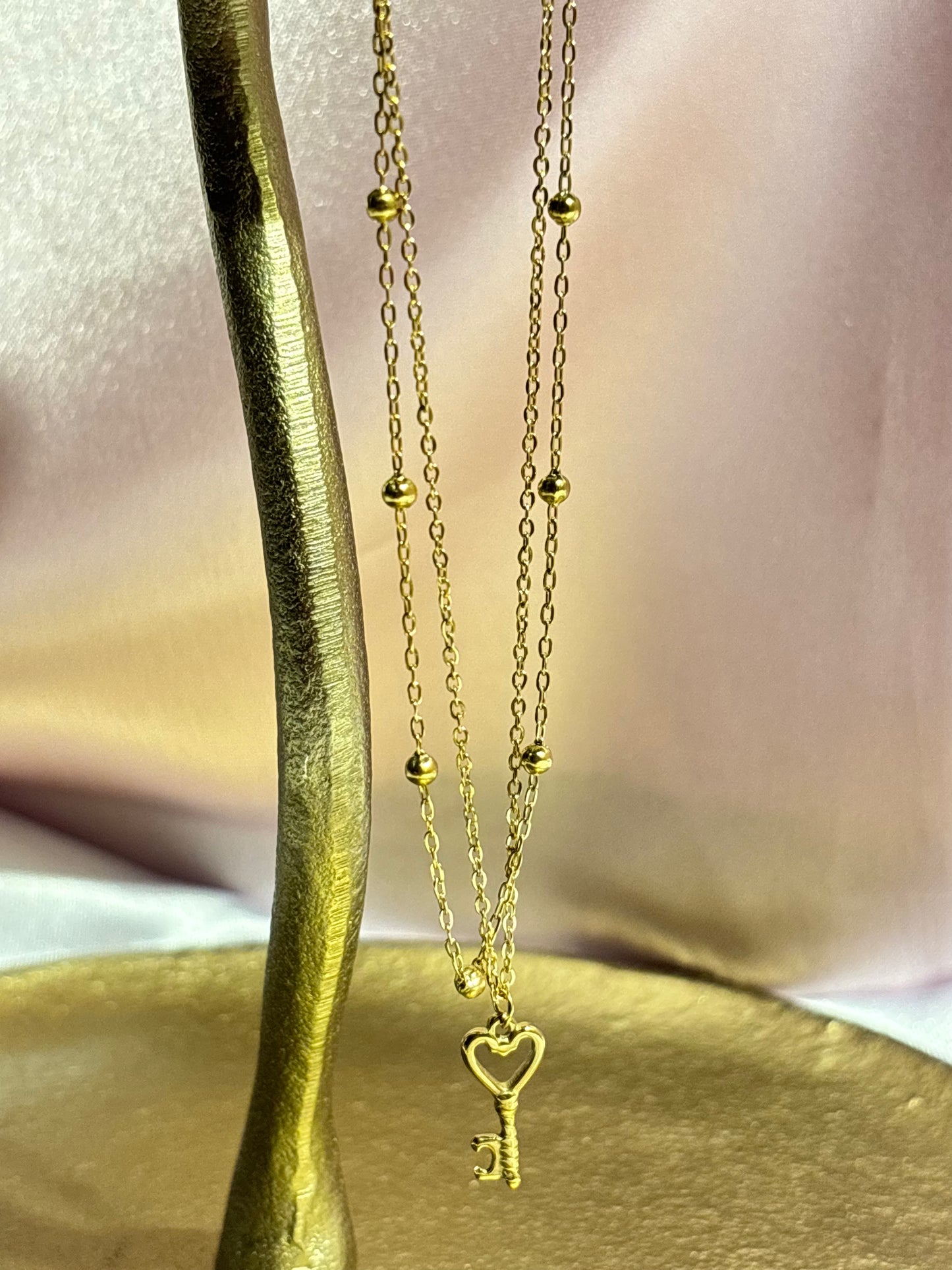 The Maya Unlock My Heart Layered Anklet