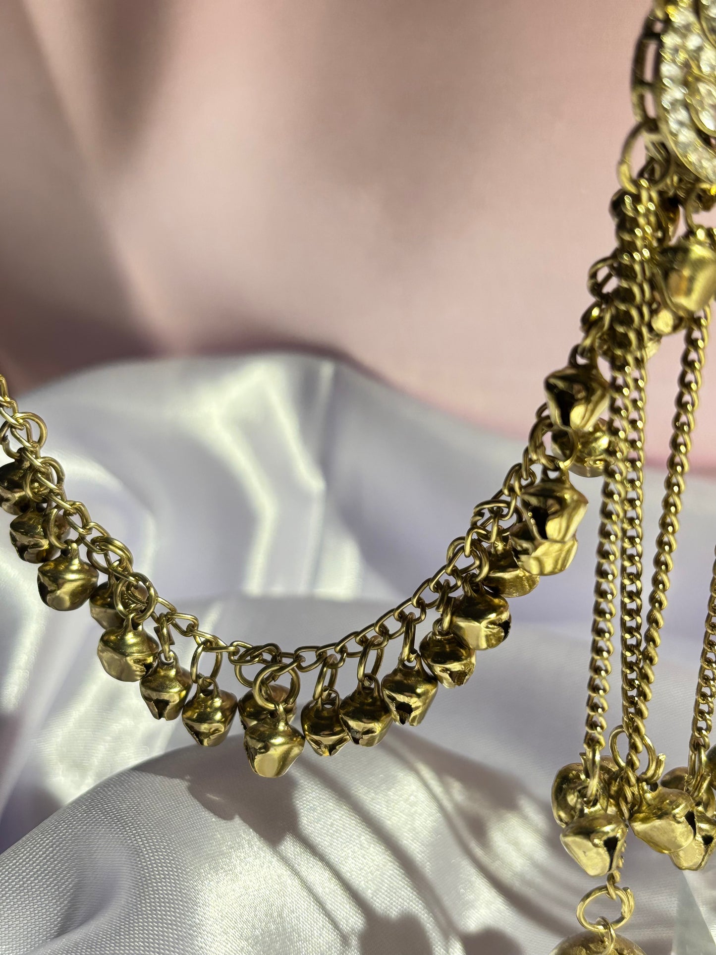 The Maya Sitara Crescent Ghungroo Dangles