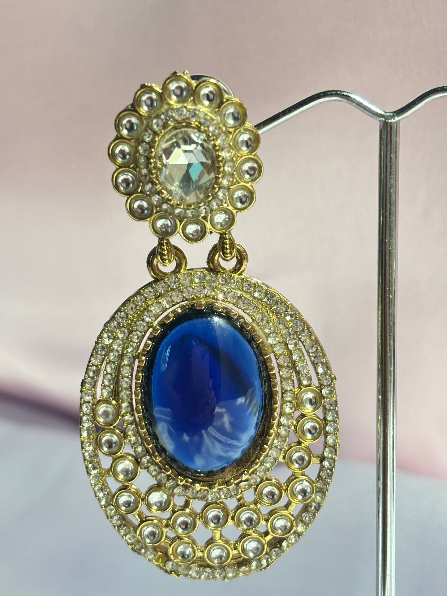 The Maya Surme Royal Navy Medallion Earrings