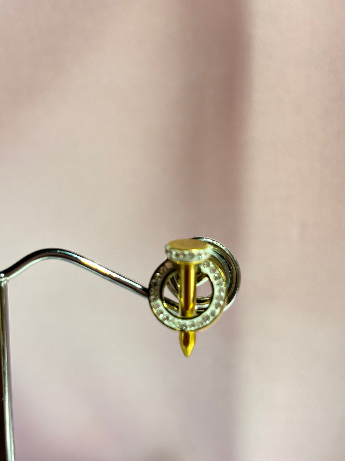 The Maya Hardware Circle Statement Studs