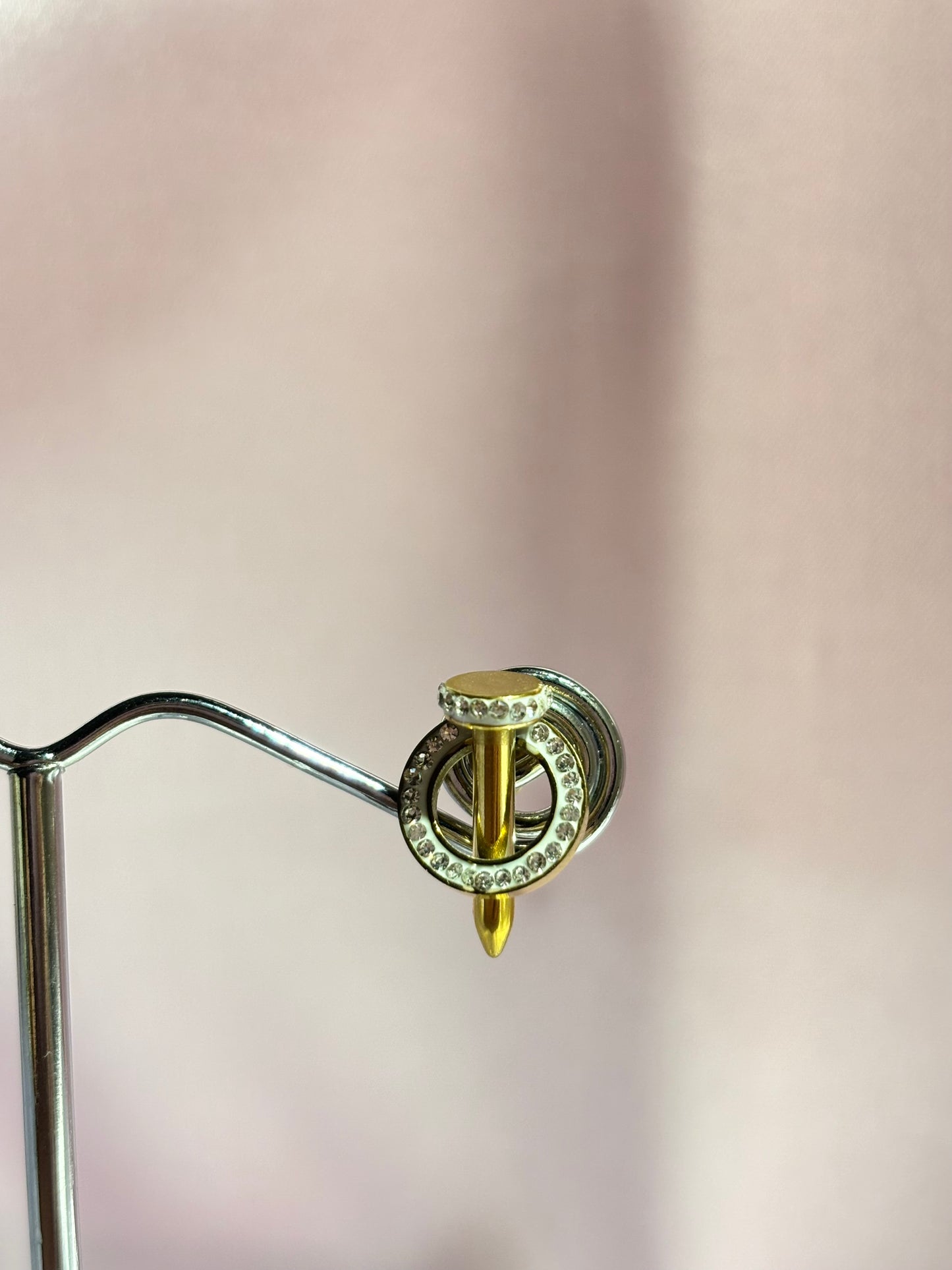 The Maya Hardware Circle Statement Studs