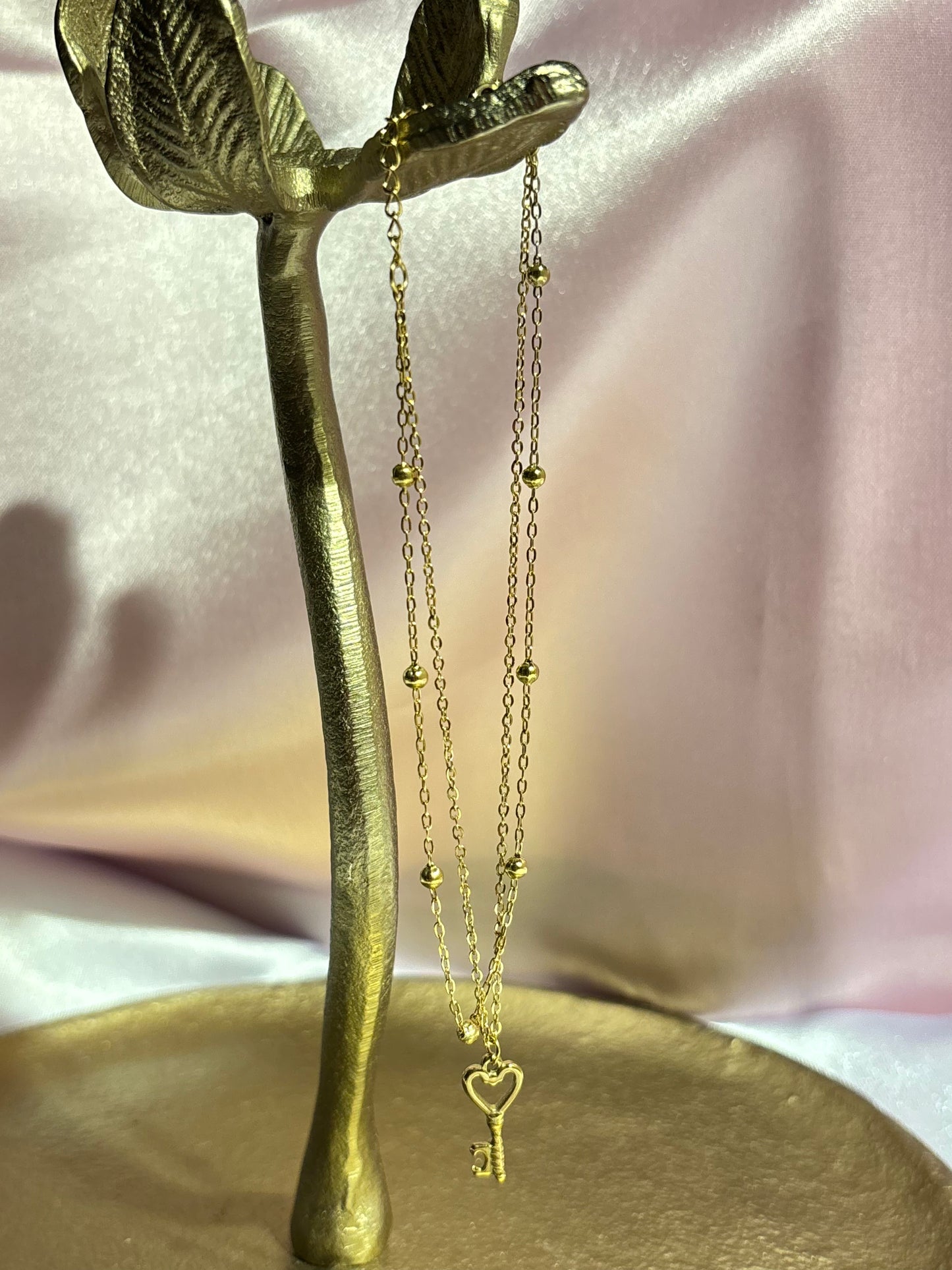 The Maya Unlock My Heart Layered Anklet