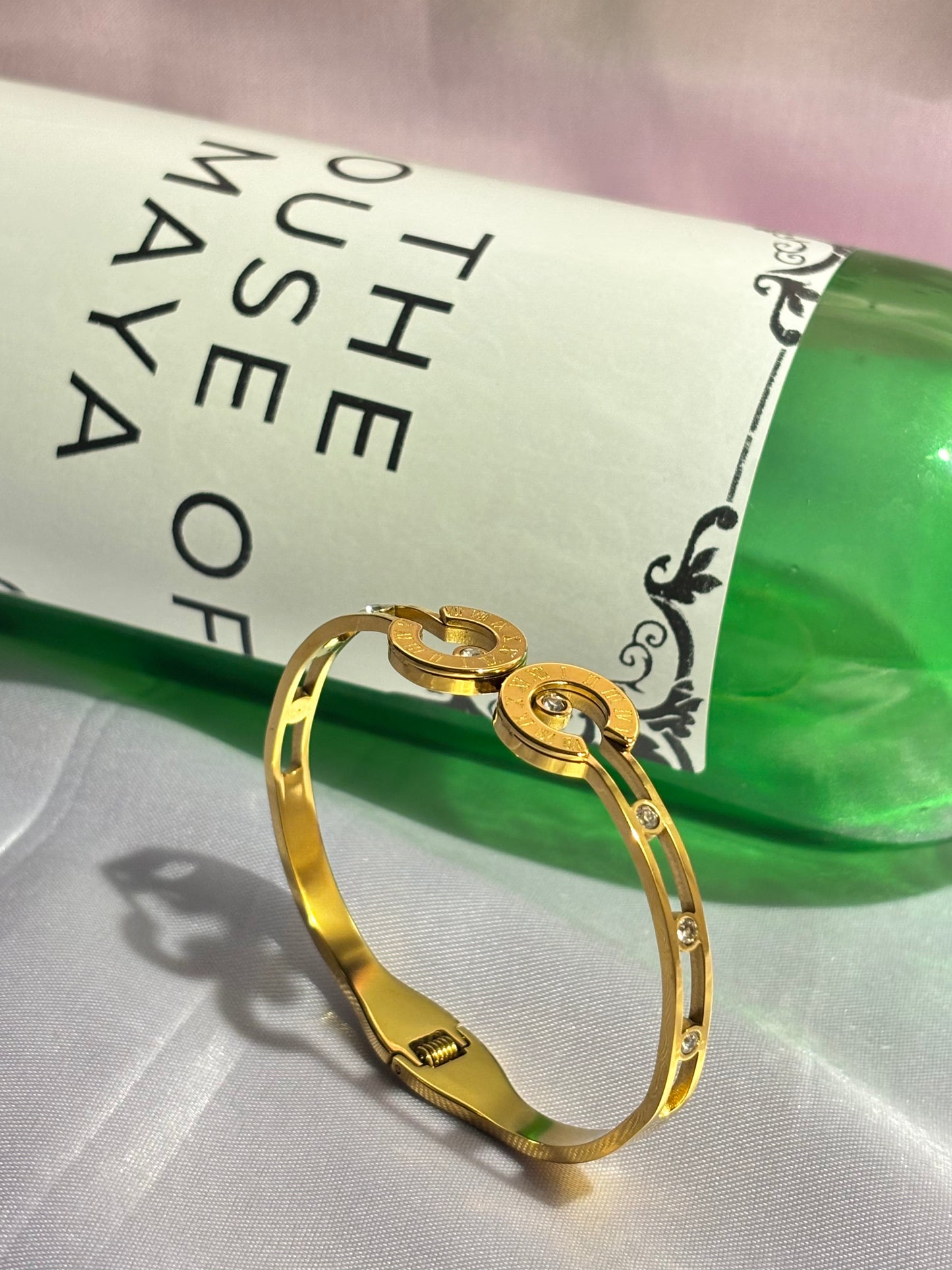 The Maya Eclipse Split-Band Bangle
