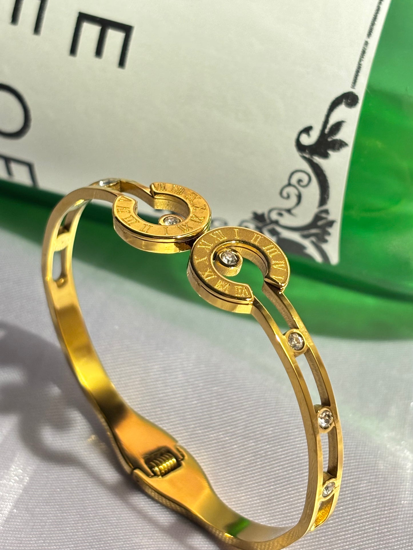 The Maya Eclipse Split-Band Bangle